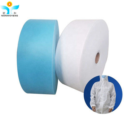 Customized SMS Non Woven Fabric 100% Pp Spunbond For Surgical Gown